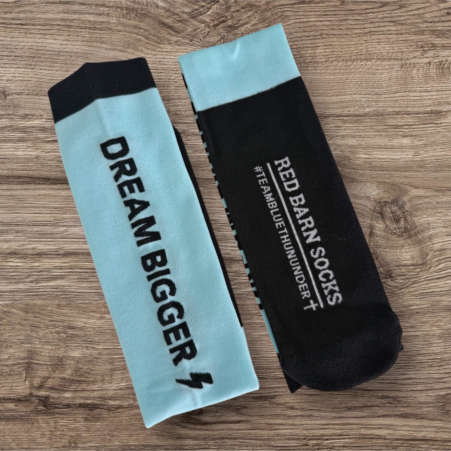 Dream Bigger - Red Barn Socks x Blue Thunder - A Unicorn Story
